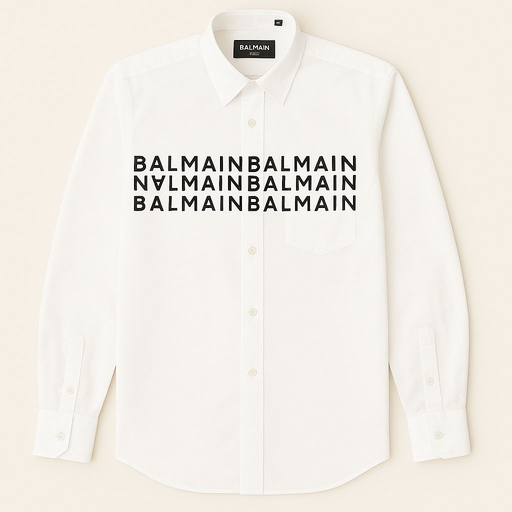 Balmain White Shirt