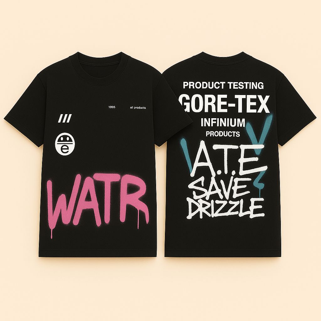 Off White Round Neck T-Shirt