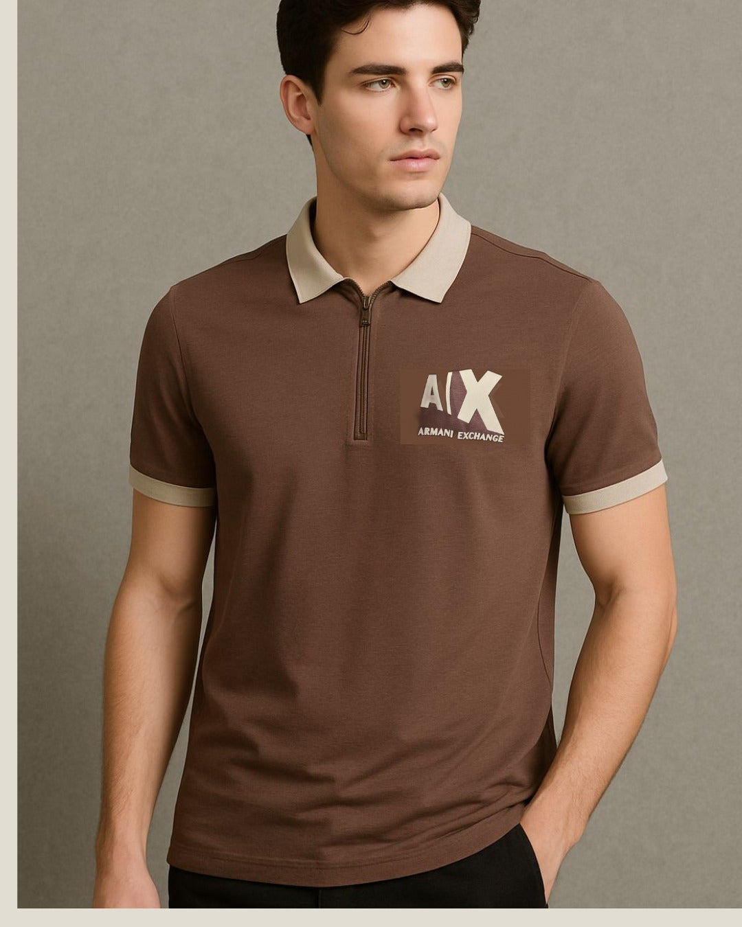 Armani Exchange Collar T-Shirt