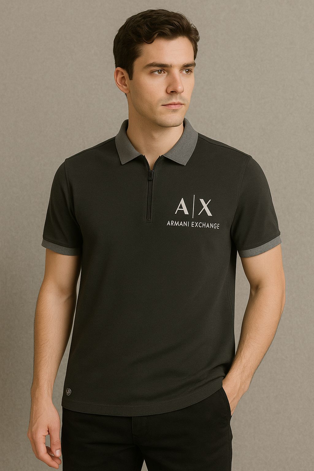 Armani Exchange Collar T-Shirt