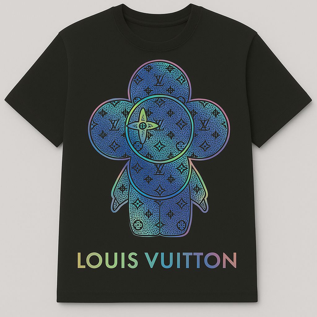 Beads Work Round Neck T-Shirt