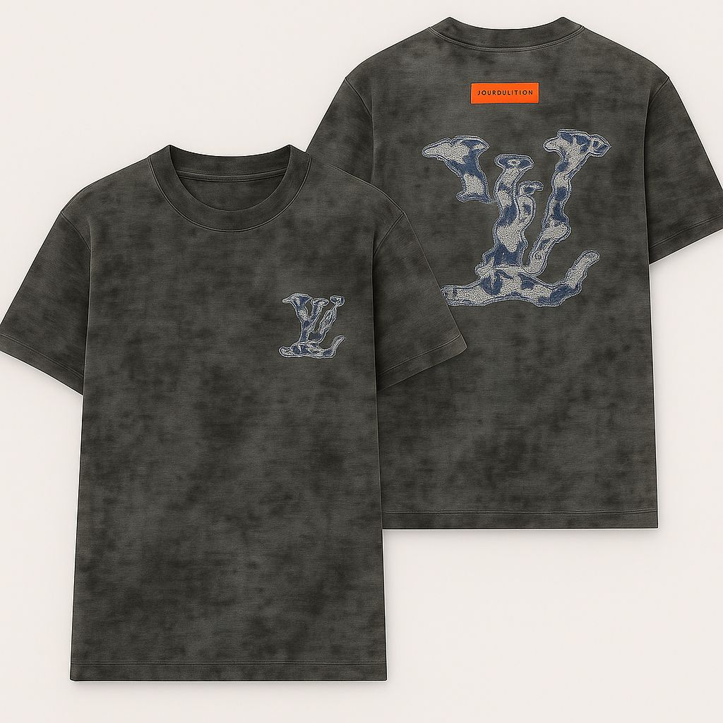Louis Vuttion Round Neck T-Shirt