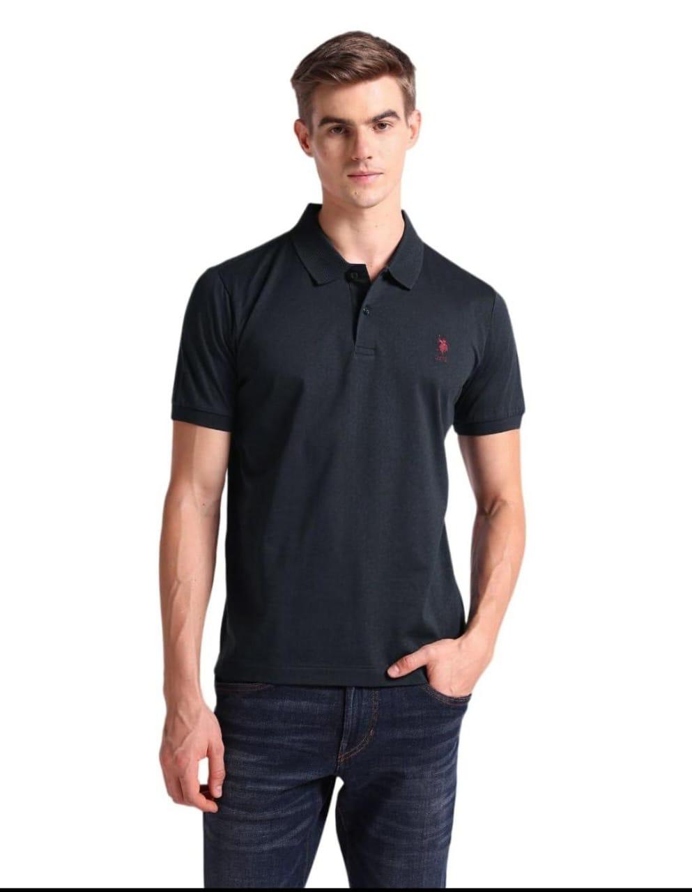 Black Collar T-shirt