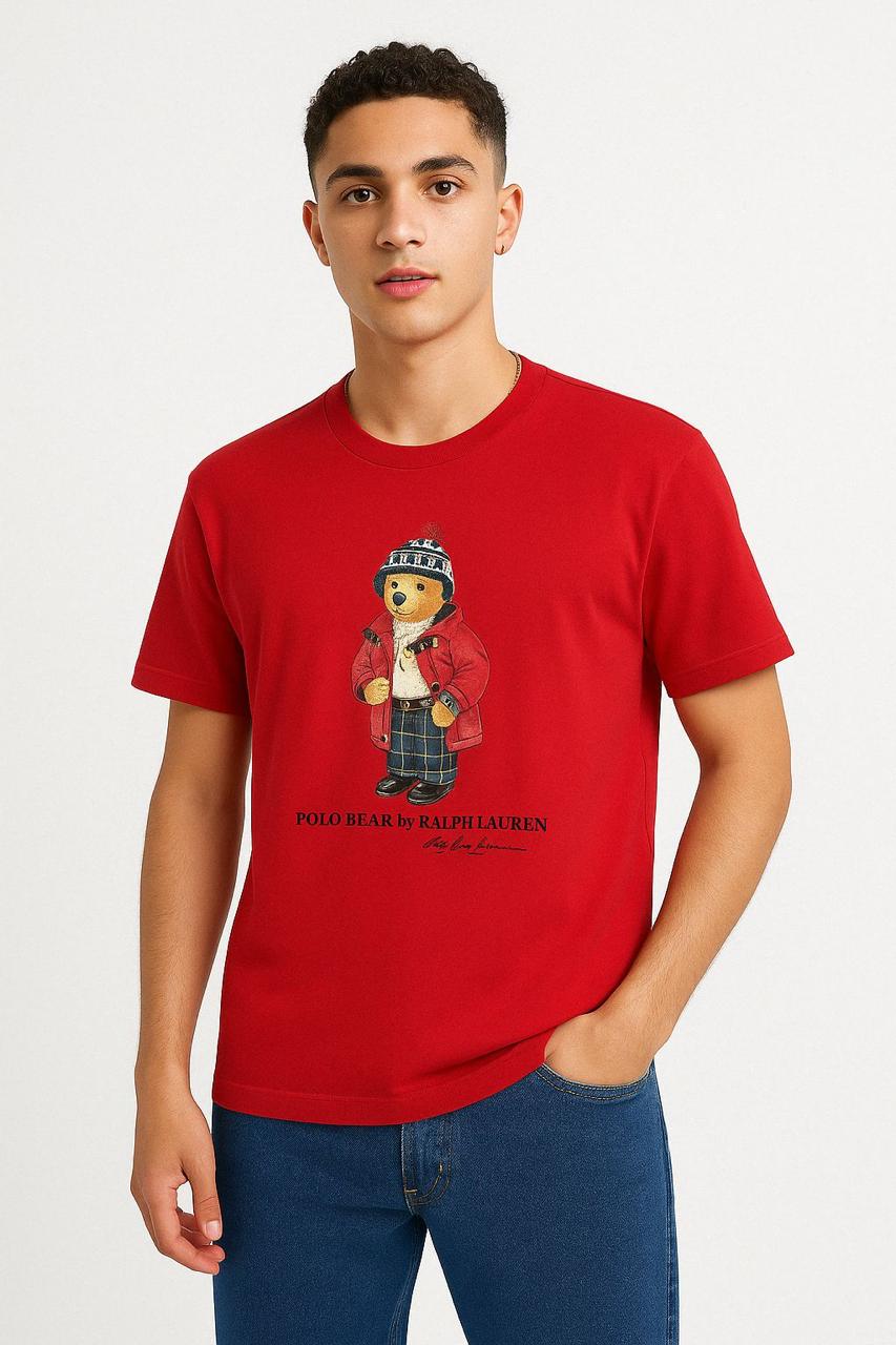 Red Polo Bear T-shirt