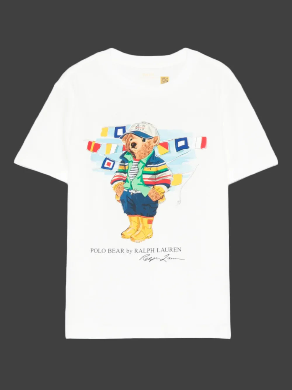 Polo Bear White Kids T-shirt