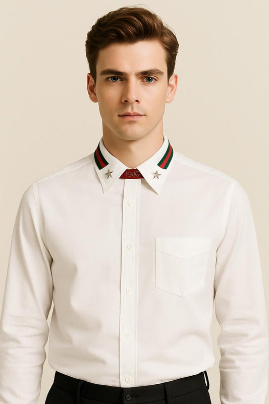 White Red Gucci Shirt