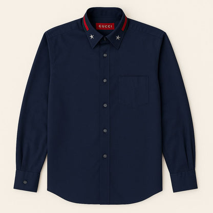 Blue Red Gucci Shirt