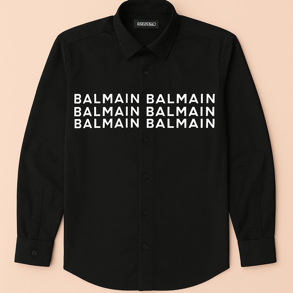 Balmain Black Shirt
