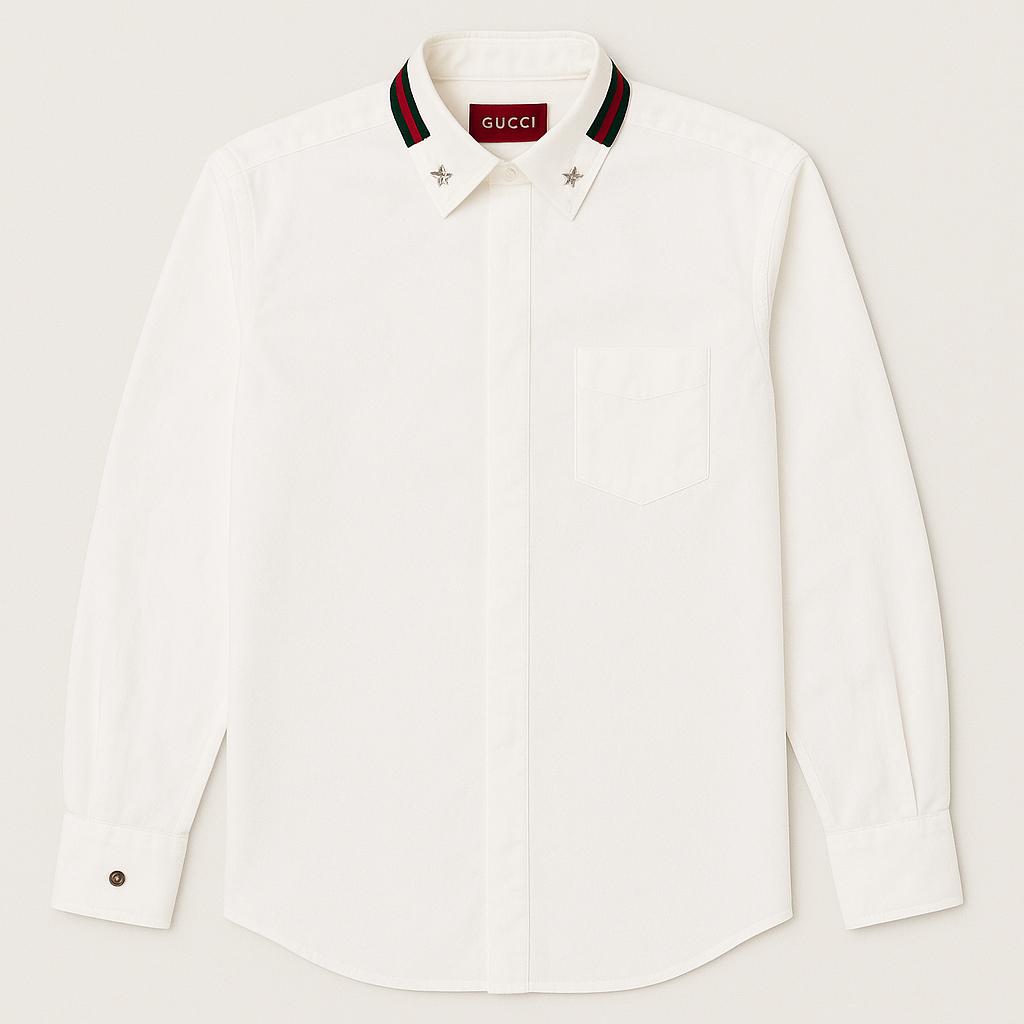 White Red Gucci Shirt