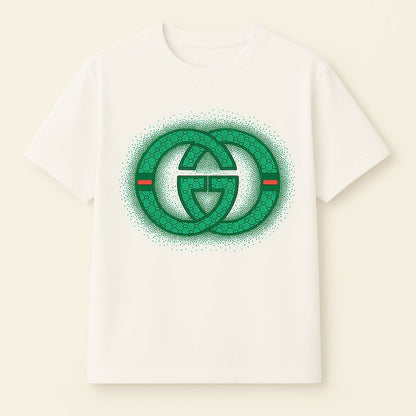 Beads Work Round Neck T-Shirt