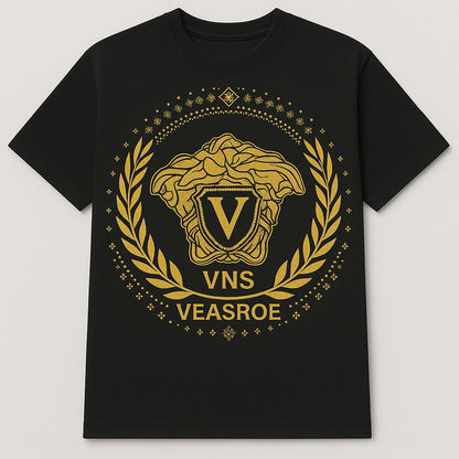 Beads Work Round Neck T-Shirt