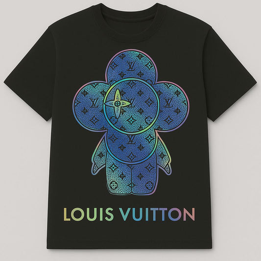 Beads Work Round Neck T-Shirt