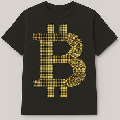 Beads Work Round Neck T-Shirt
