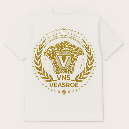 Beads Work Round Neck T-Shirt