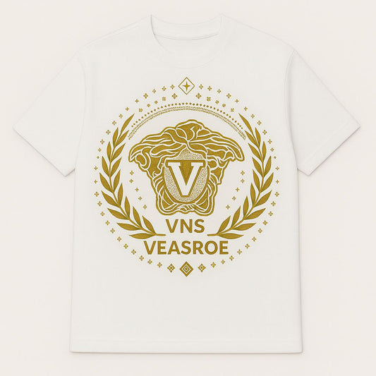 Beads Work Round Neck T-Shirt