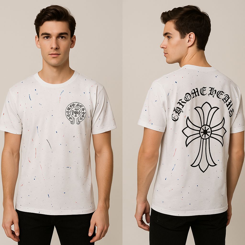 Chrome Hearts Round Neck T-Shirt