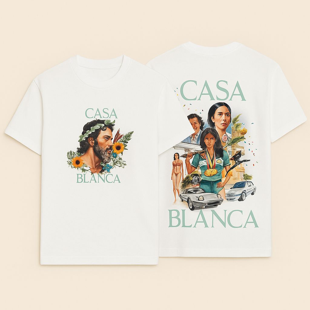 Casablanca Round Neck T-Shirt