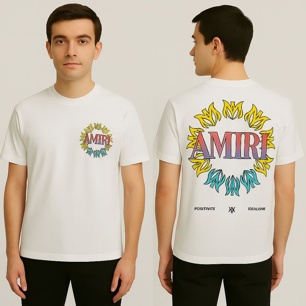 Amiri Round Neck T-Shirt