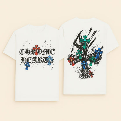Chrome Hearts Round Neck T-Shirt