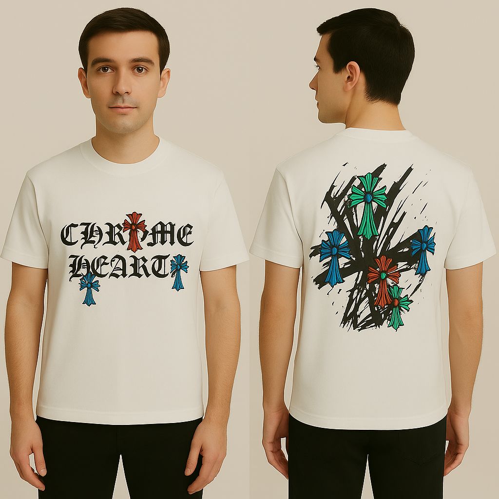 Chrome Hearts Round Neck T-Shirt