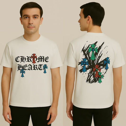 Chrome Hearts Round Neck T-Shirt
