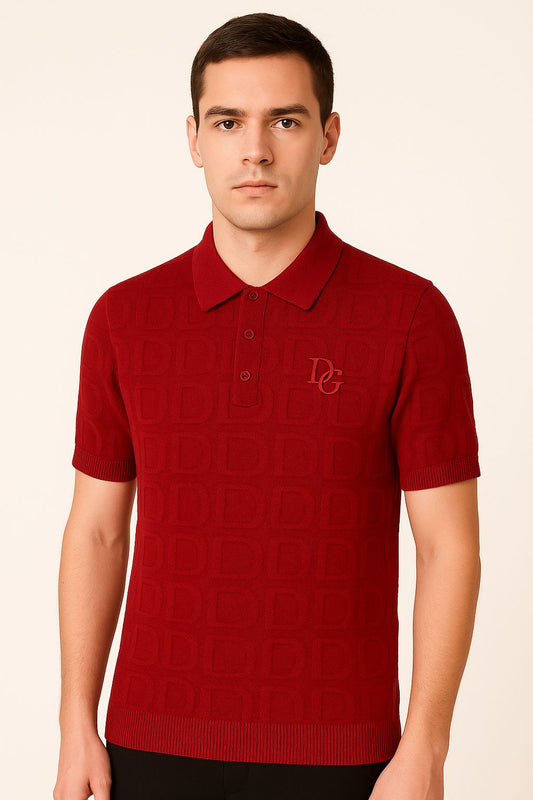 DG Red Knitted Tshirt