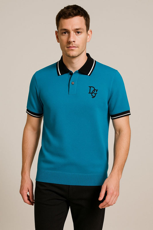 DG Knitted Blue Tshirt