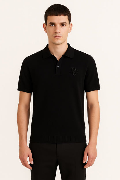 DG Dark Blue Knitted Tshirt