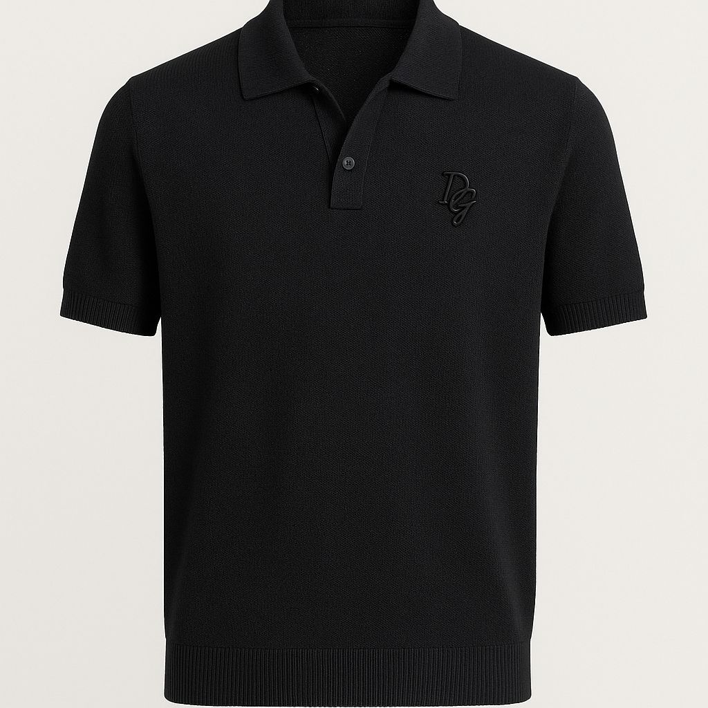 DG Dark Blue Knitted Tshirt