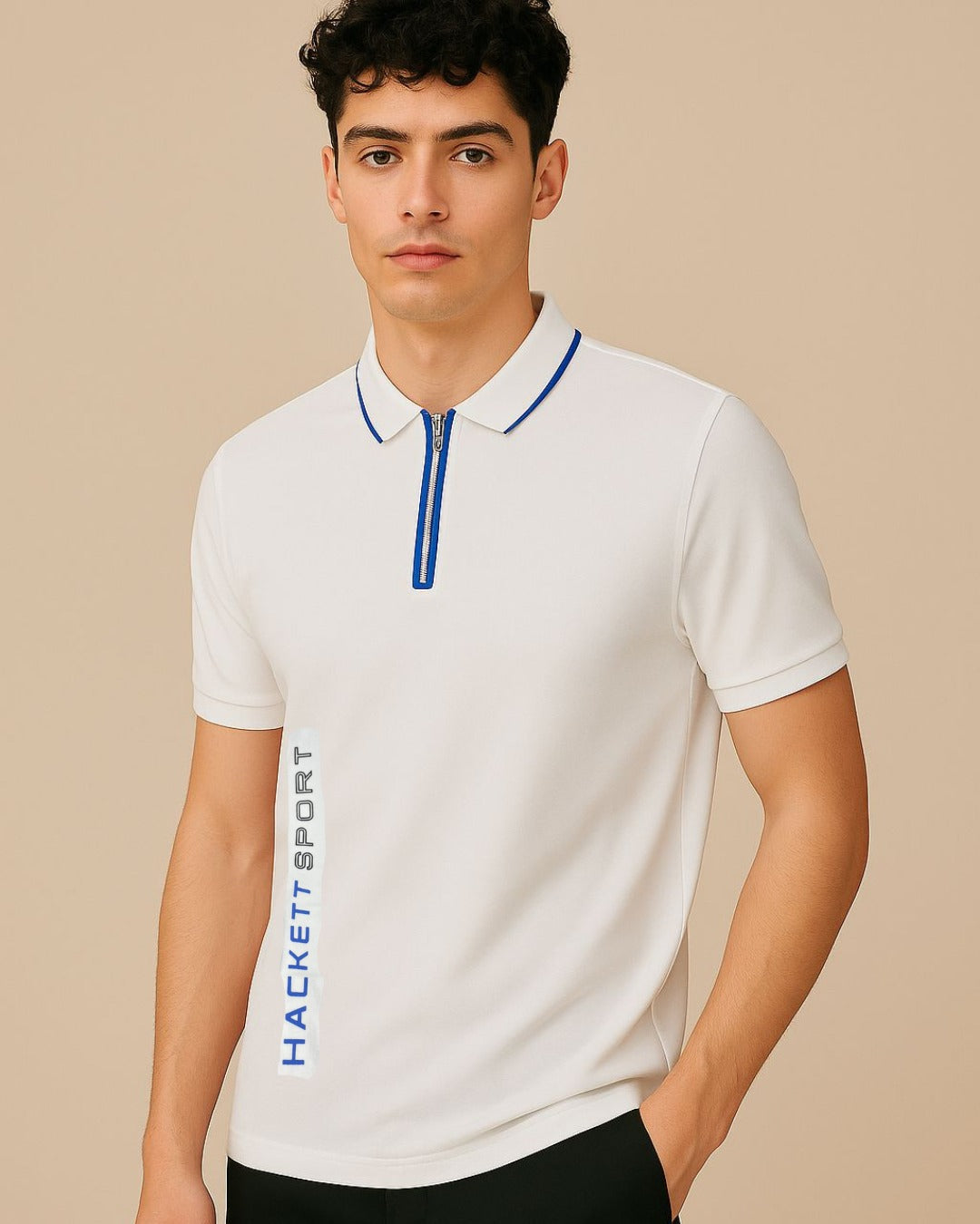 Blue Line White Hackett T-Shirt