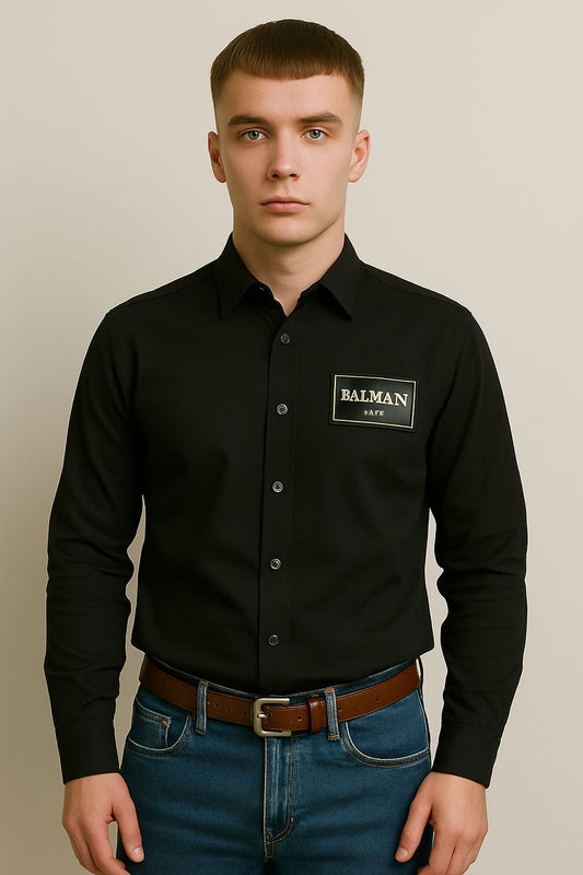 Balmain Black Shirt