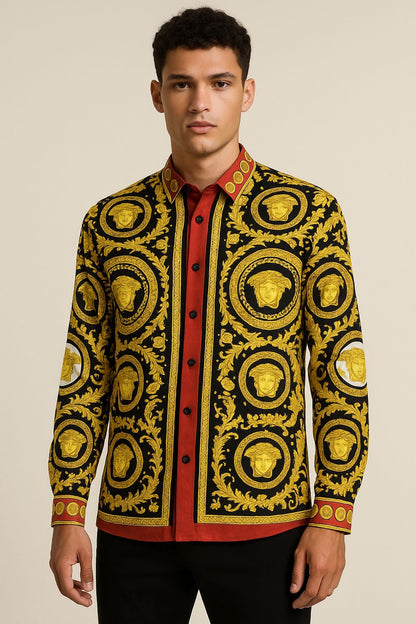 Versace Printed Shirt