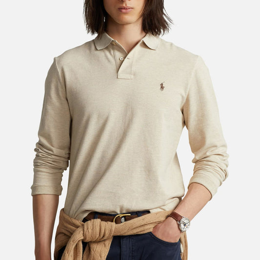 Beige Full Sleeve T-shirt