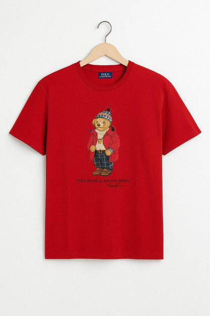 Red Polo Bear T-shirt
