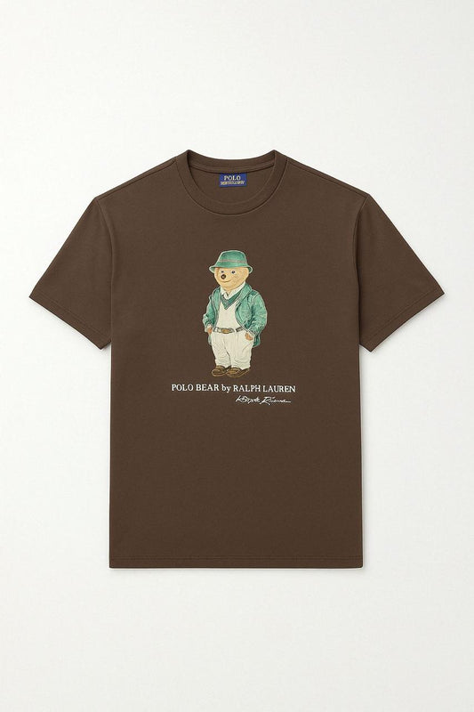 Brown Polo Bear T-shirt