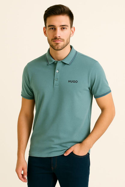 Bluish Grey HUGO T-Shirt