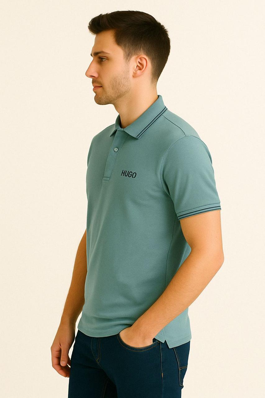 Bluish Grey HUGO T-Shirt