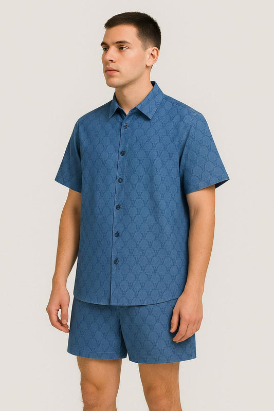 Blue Styles Co-Ord Set