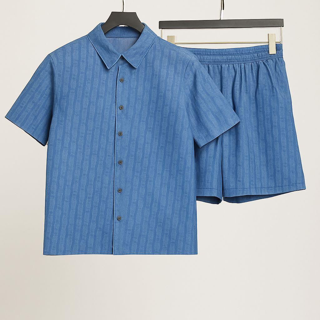 Blue Styles Co-Ord Set