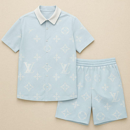 Sky Blue Styles Co-Ord Set