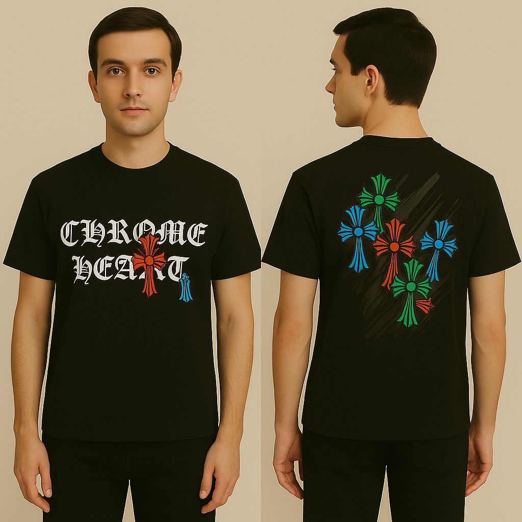 Chrome Hearts Round Neck T-Shirt