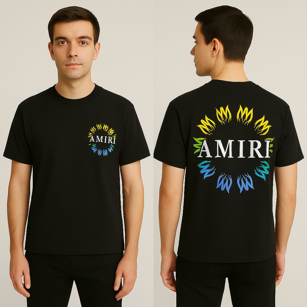 Amiri Round Neck T-Shirt