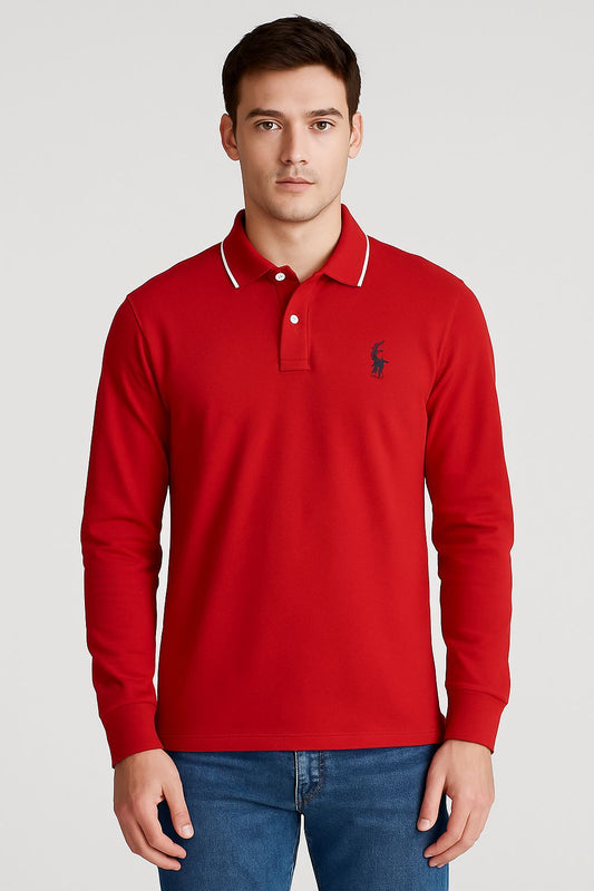 Red Full Sleeve T-shirt